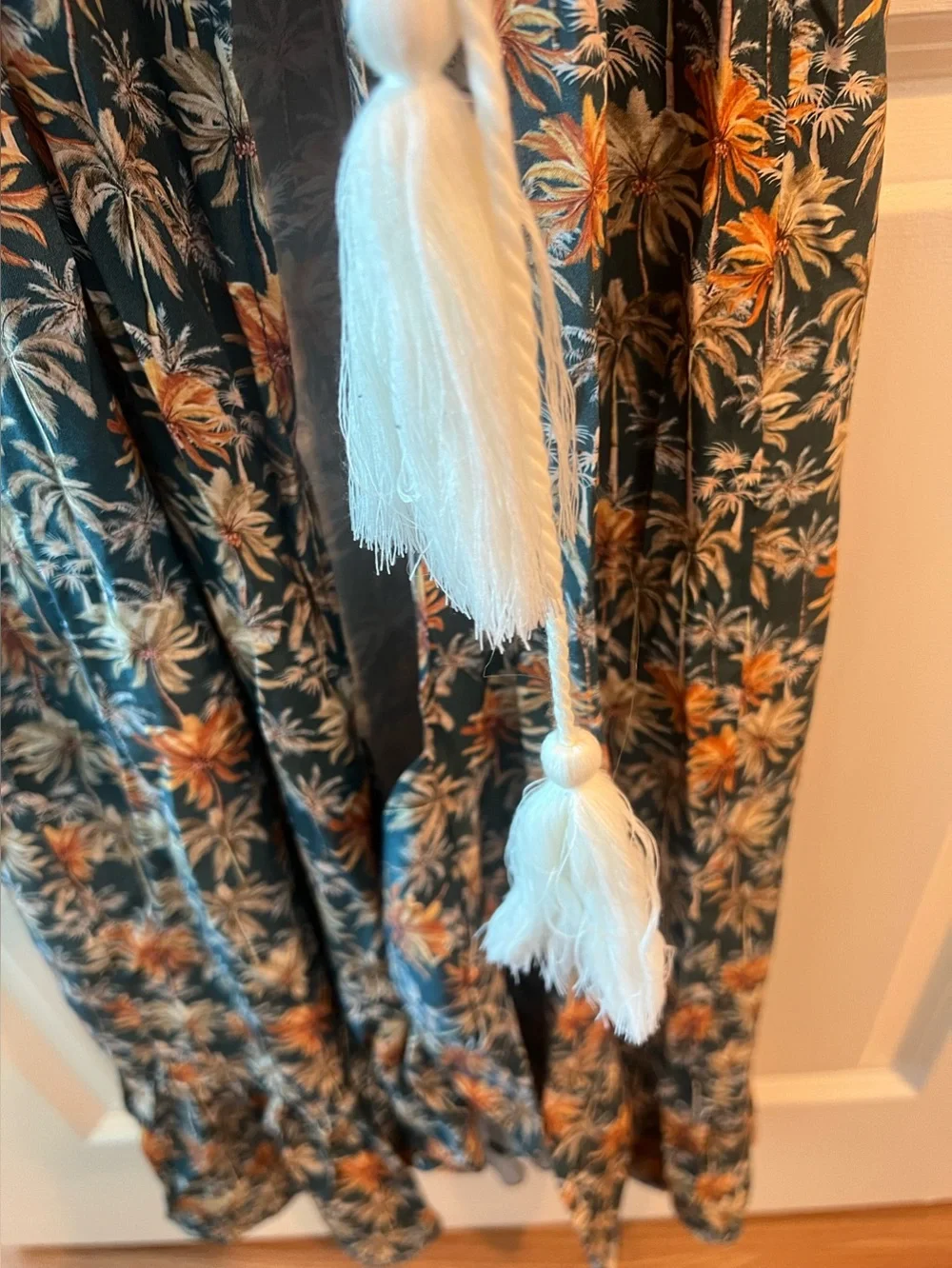 Palmacea Swimwear Palm Print Kimono Cover Up NWT